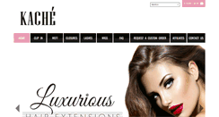 Desktop Screenshot of kachebeauty.com